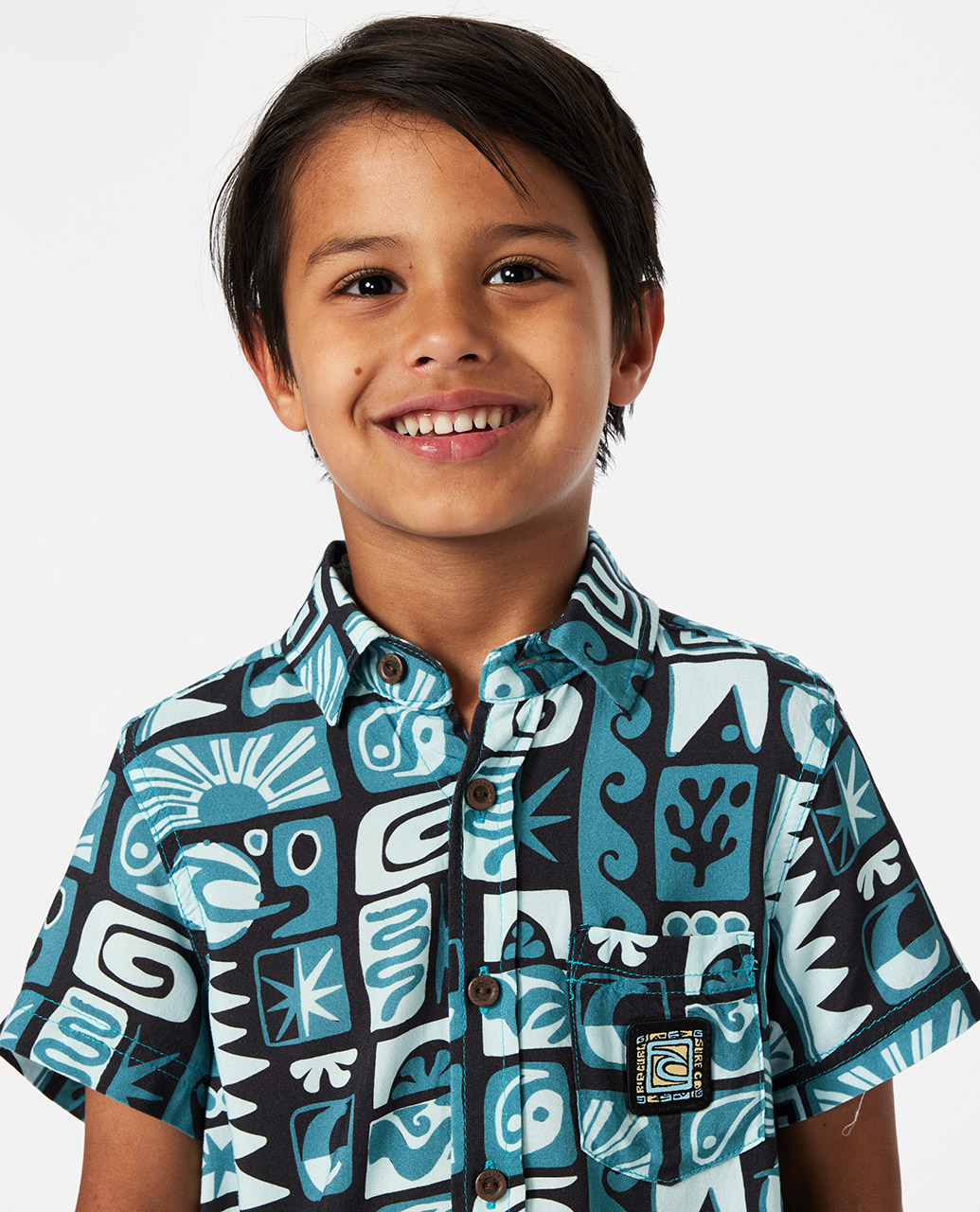 Geo Short Sleeve Shirt - Boys (1-8 years)