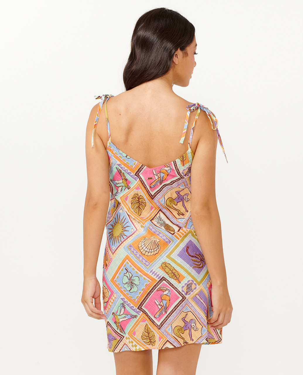 Beach Party Mini Tie Dress