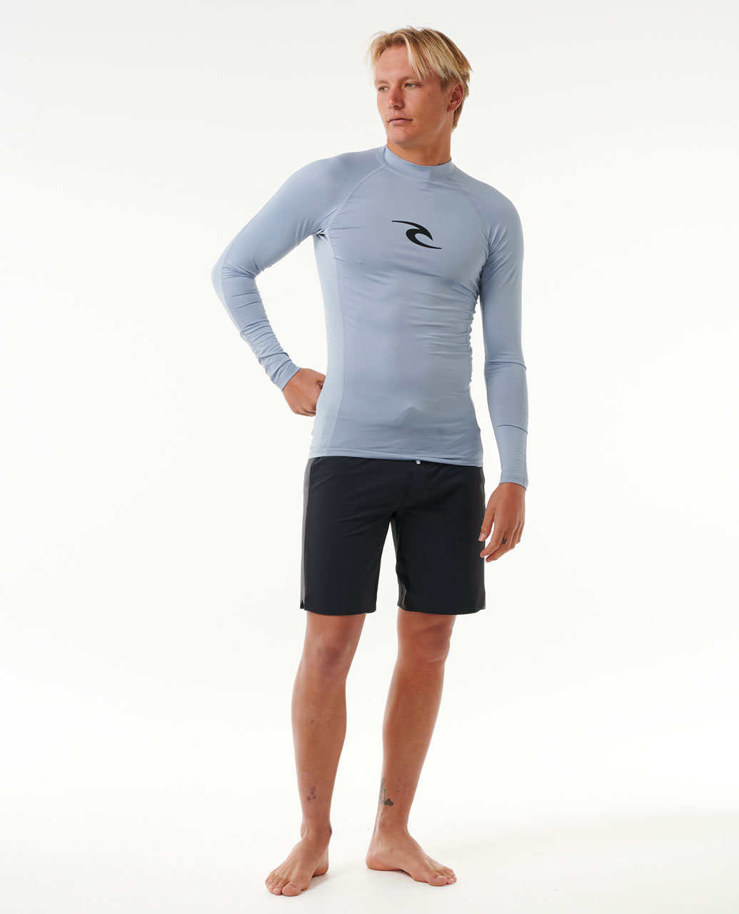 Waves UPF Perf Long Sleeve Rash Vest