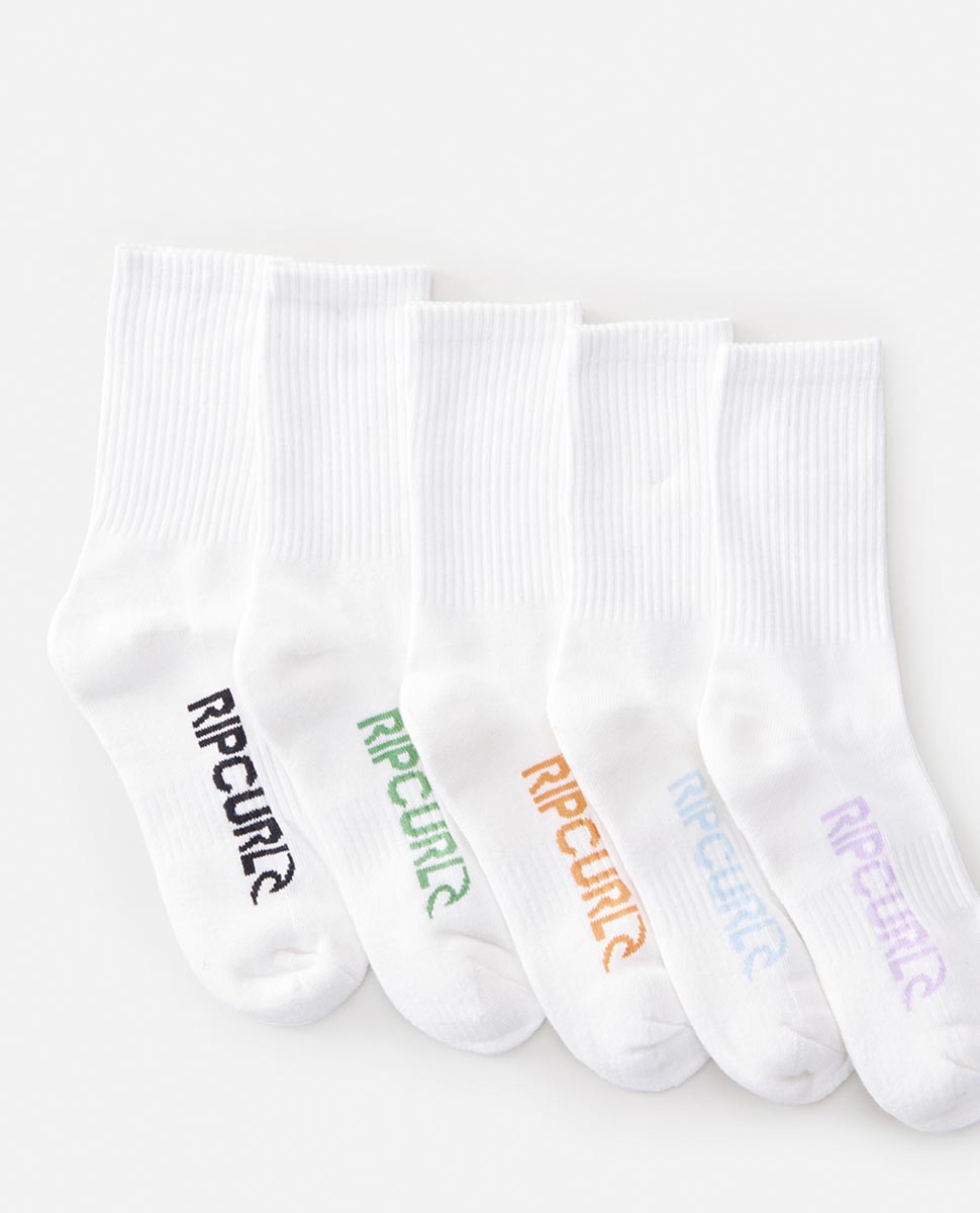 School Crew Sock 5 Pack