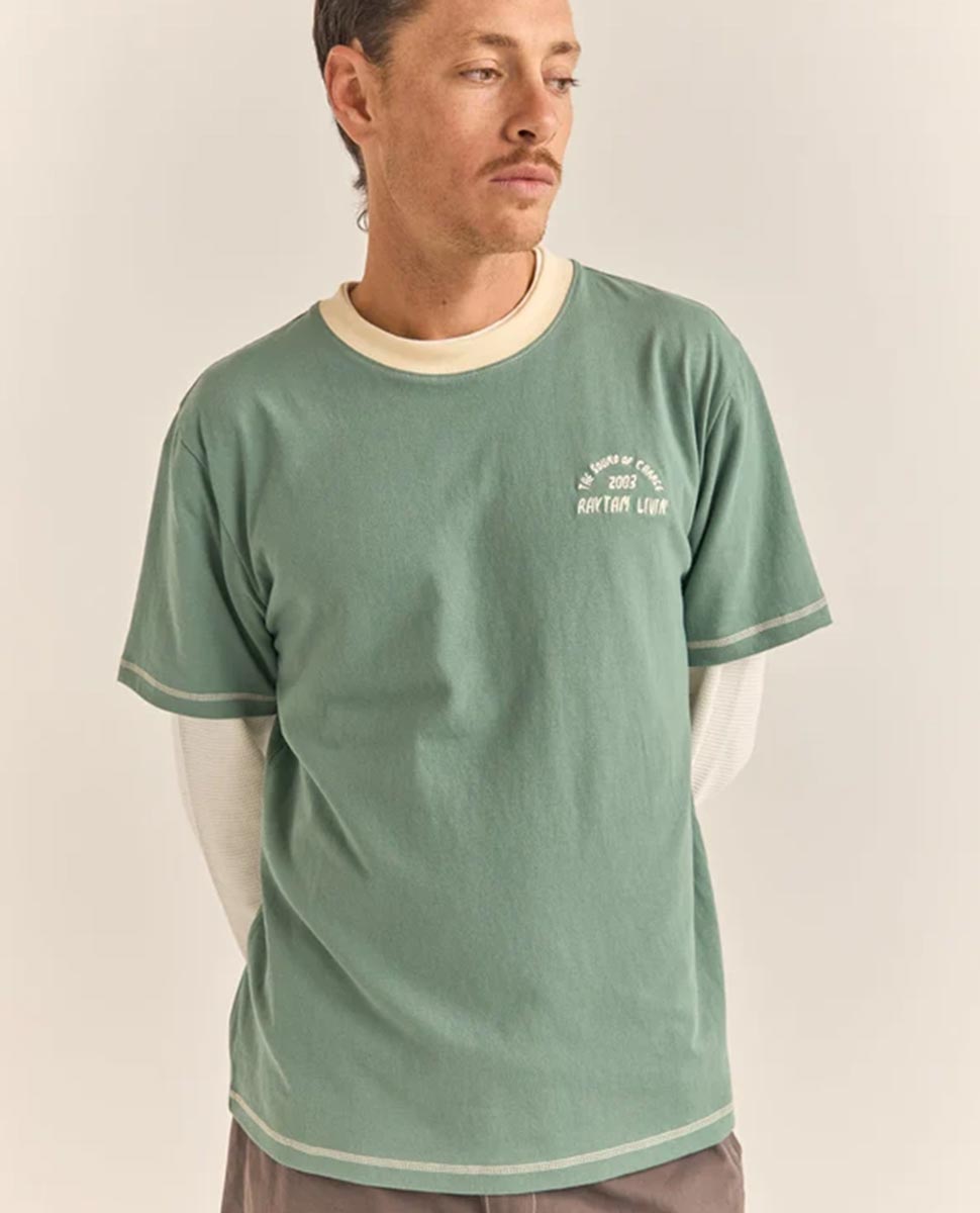 Oh Three SS T-Shirt-Teal