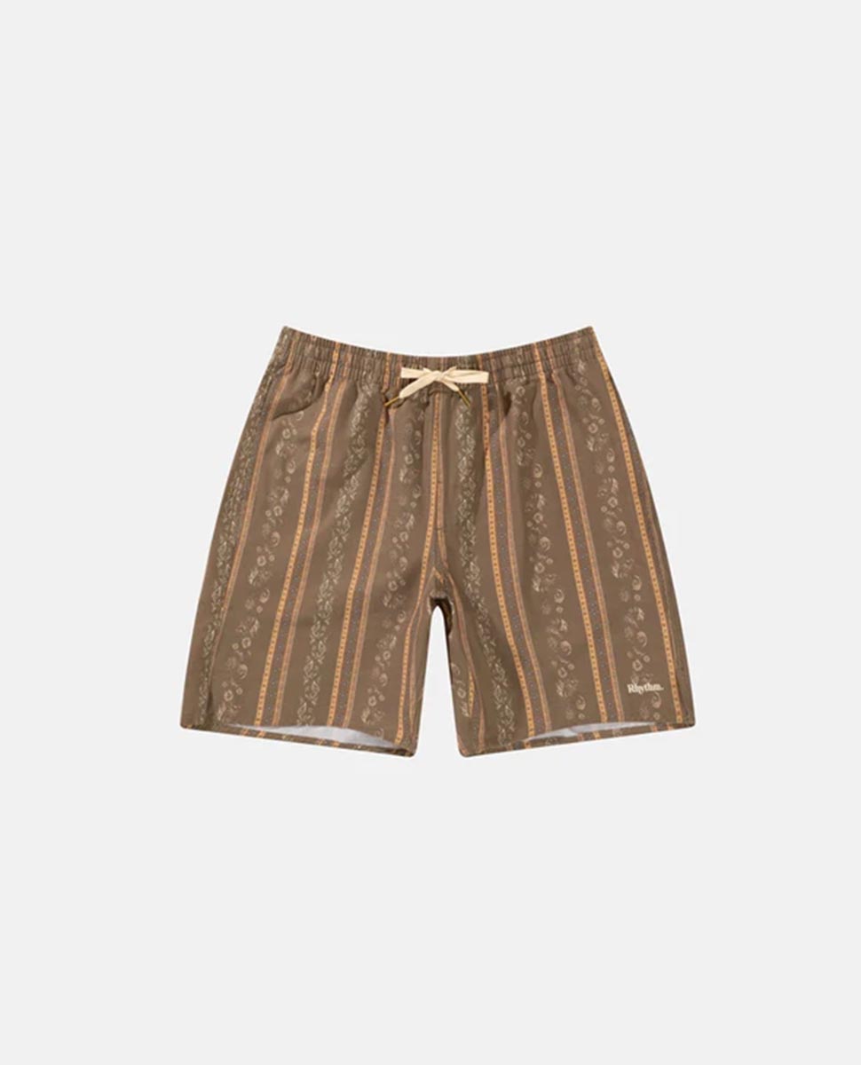 Paisley Stripe Beach Short