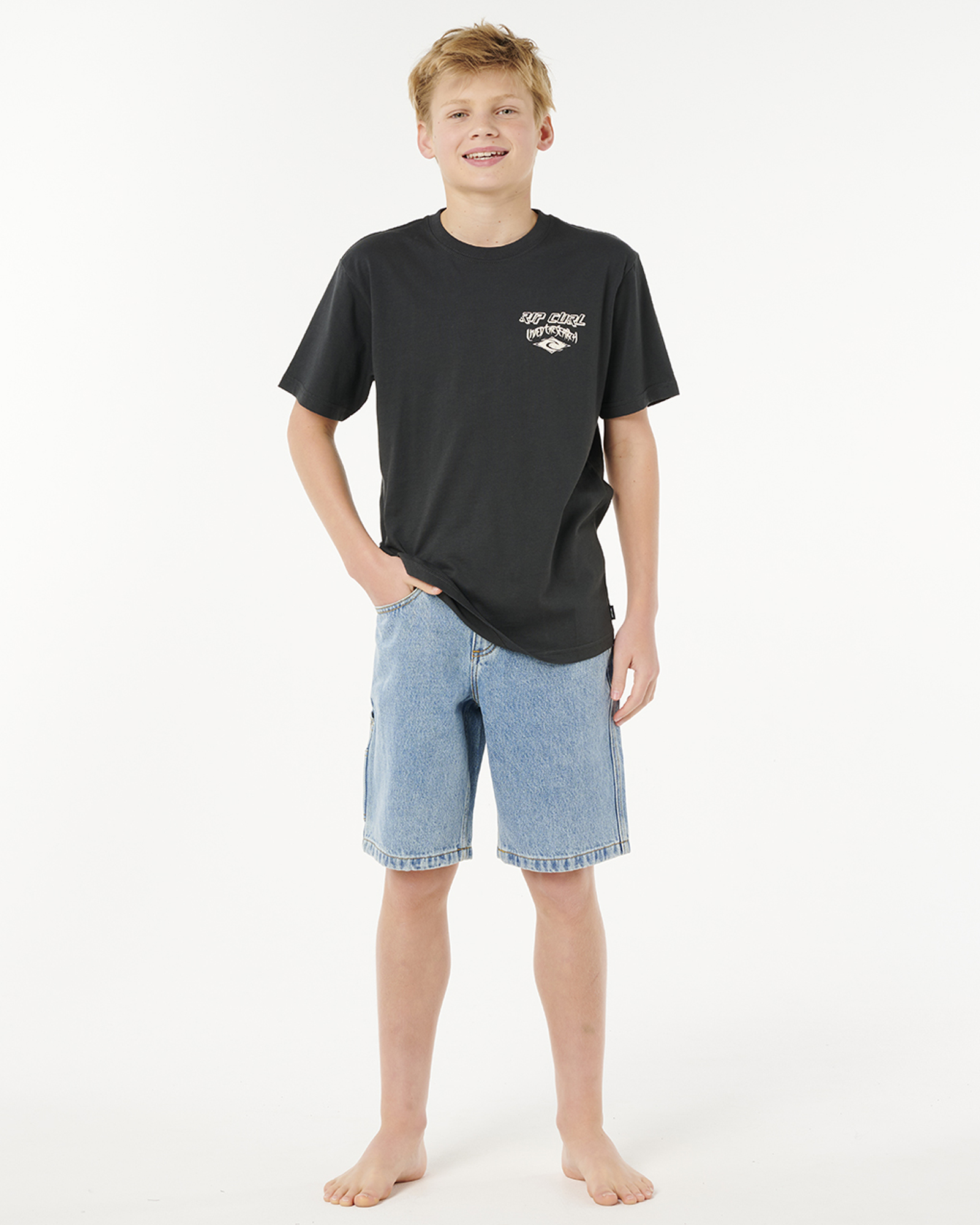 Hyped Up Denim Walkshort - Kids (8-16 years)