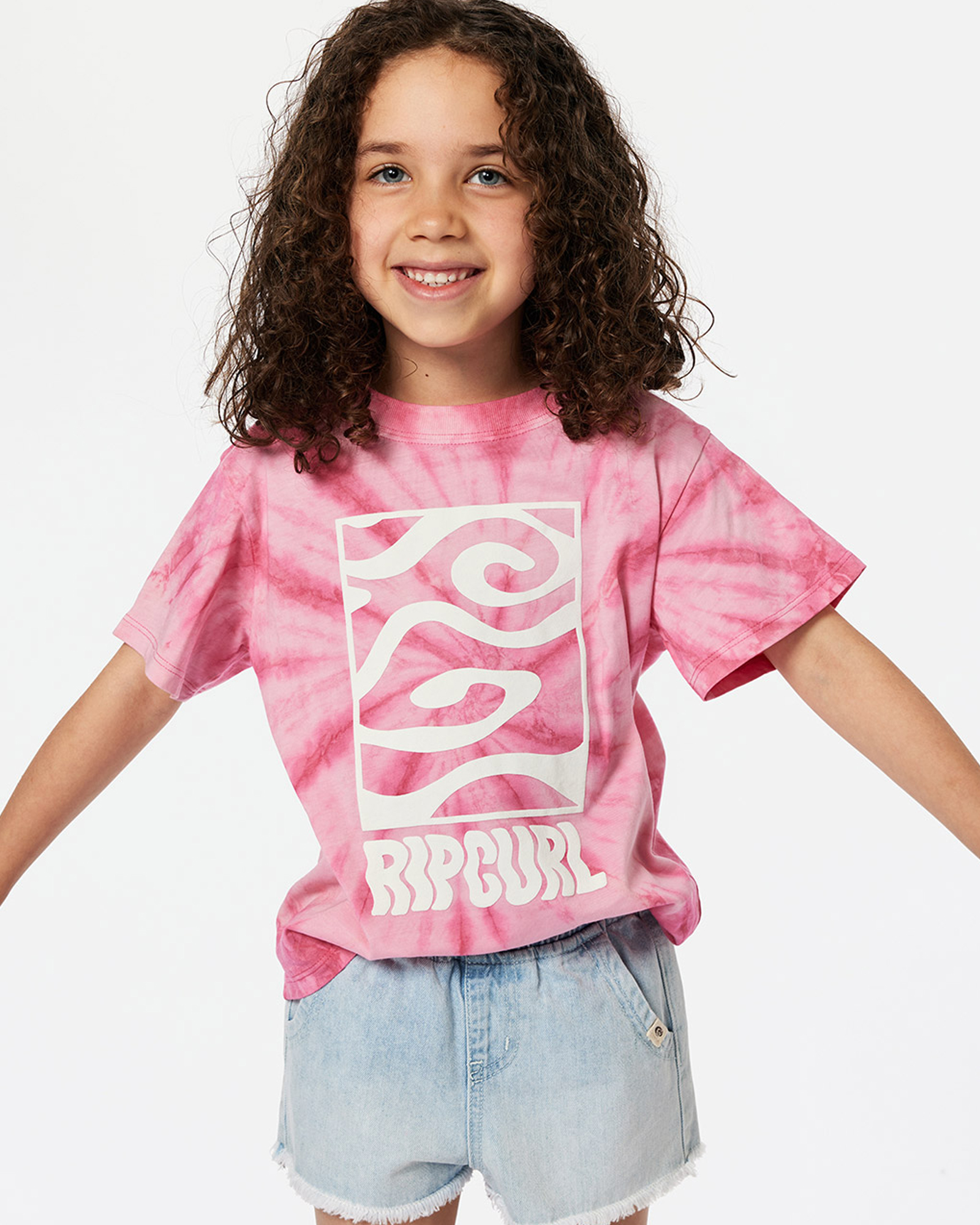 Sunkissed Tie Dye Tee-Girl