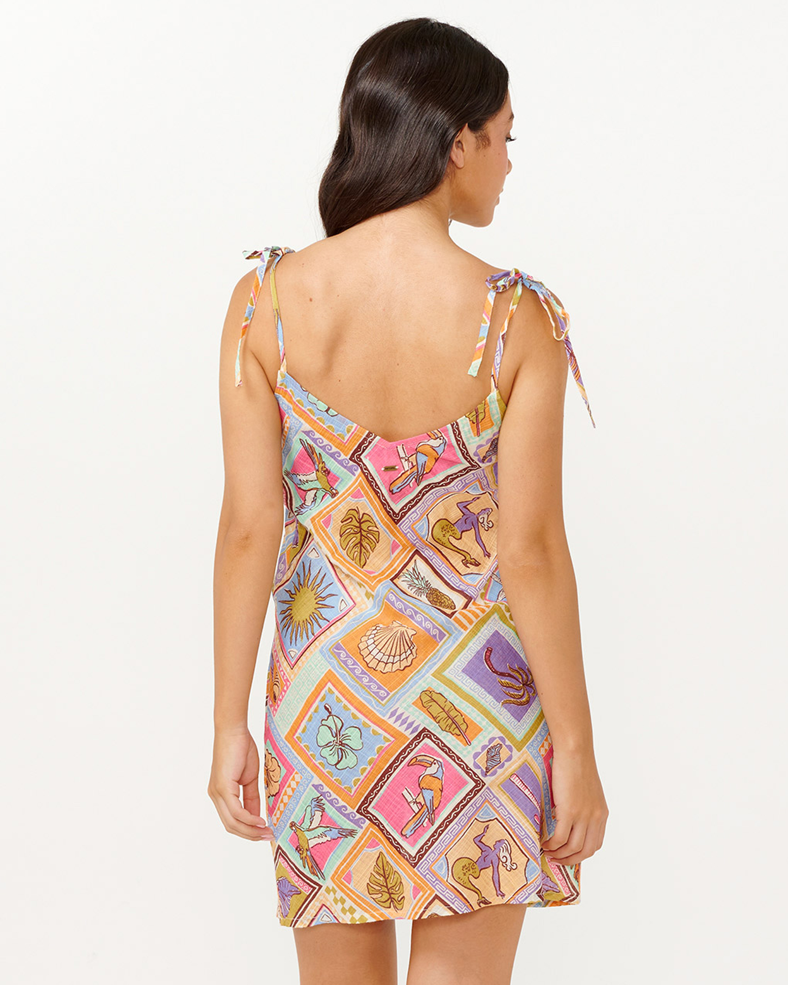 Beach Party Mini Tie Dress