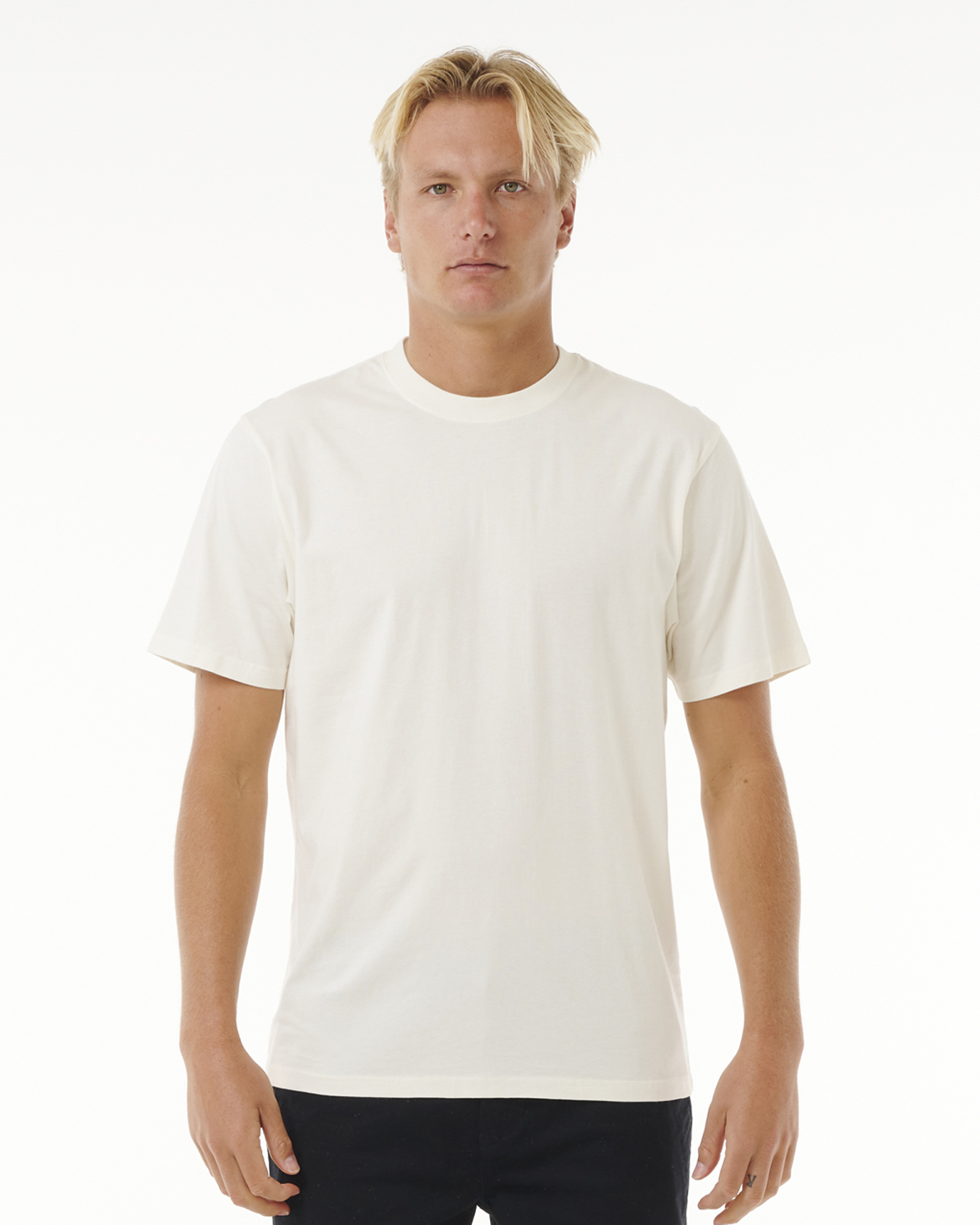 Plain Wash Short Sleeve Tee