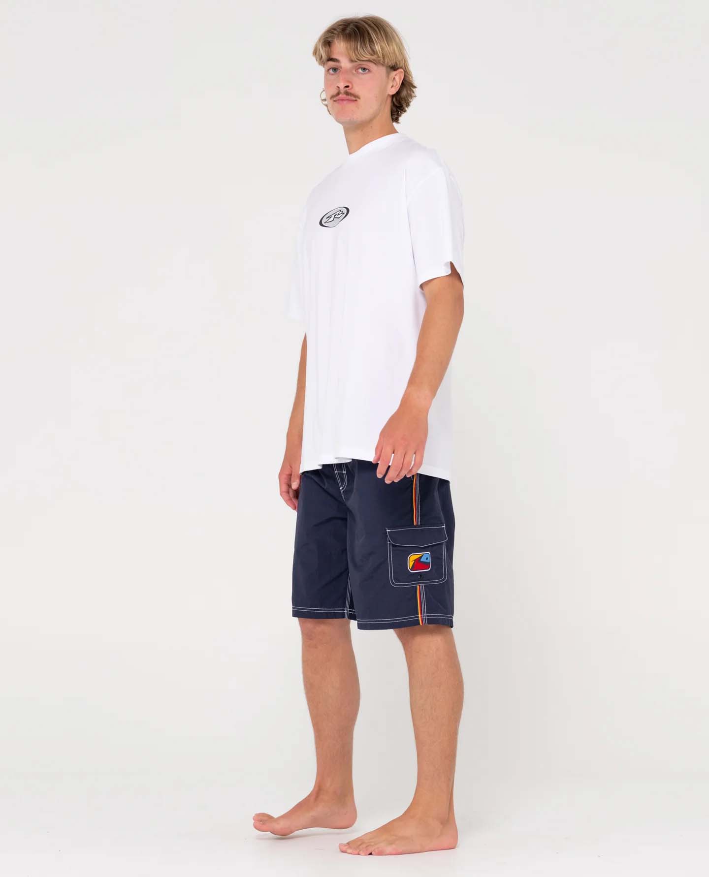 Tripped Out Elastic Boardshort