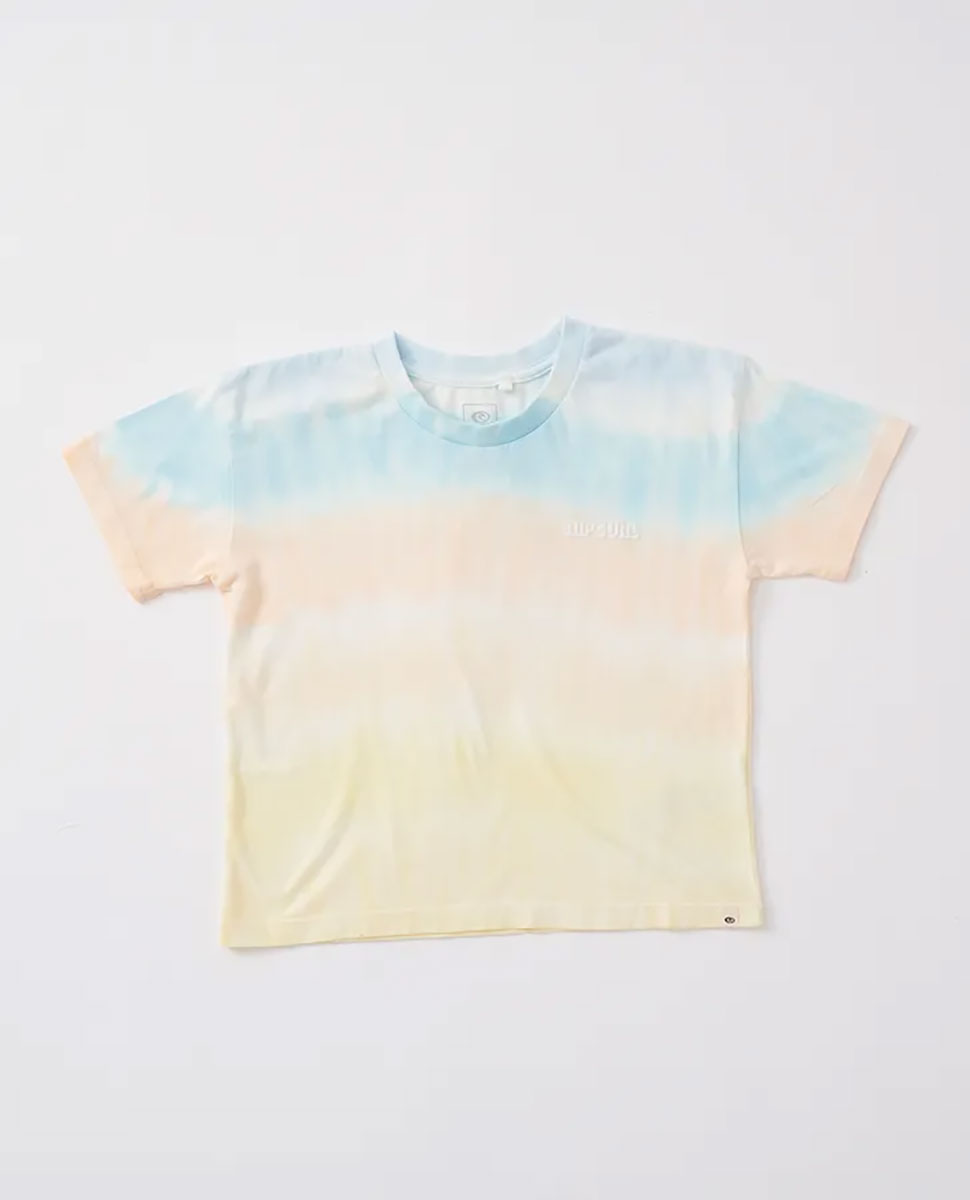 Tie Dye Summer Crop Tee