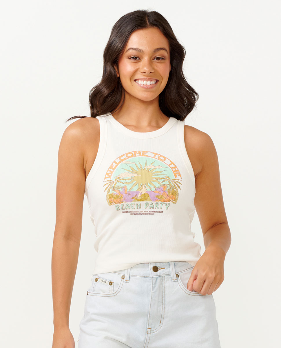 Tropicana Ribbed Tank