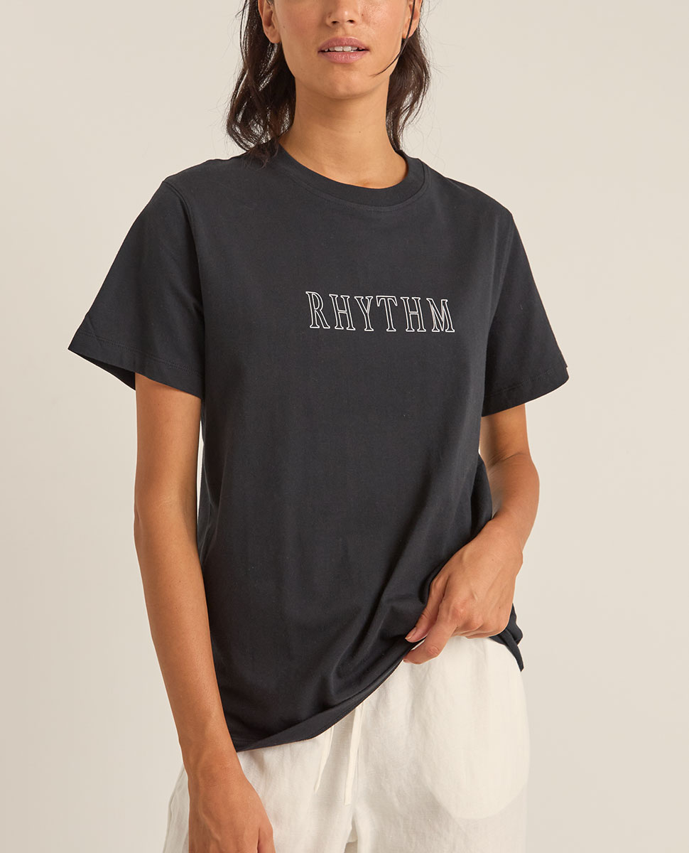 Flagship Boyfriend T-Shirt -Black