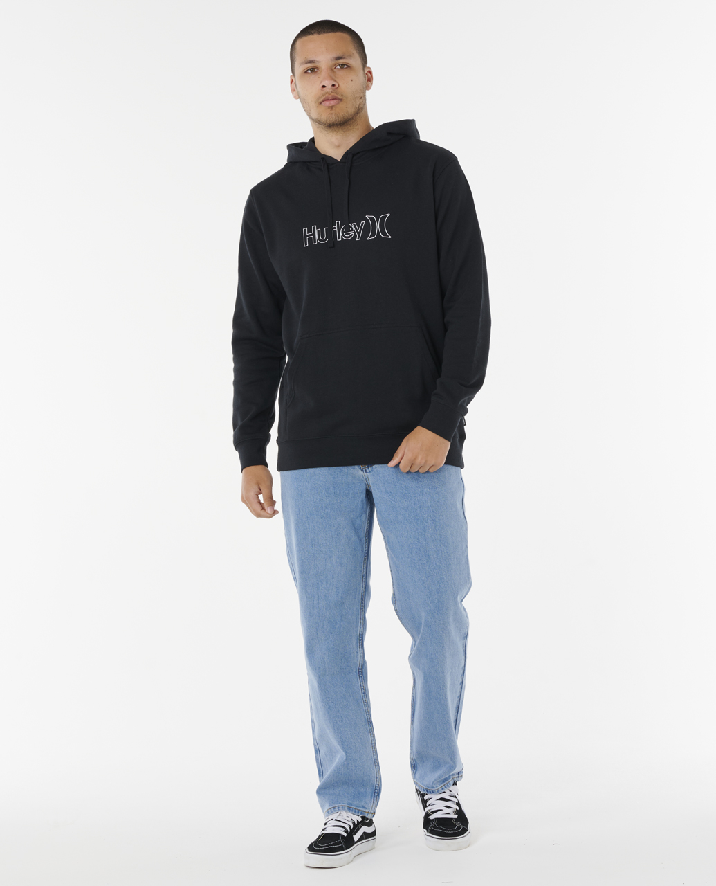 Outline Po Fleece-Black