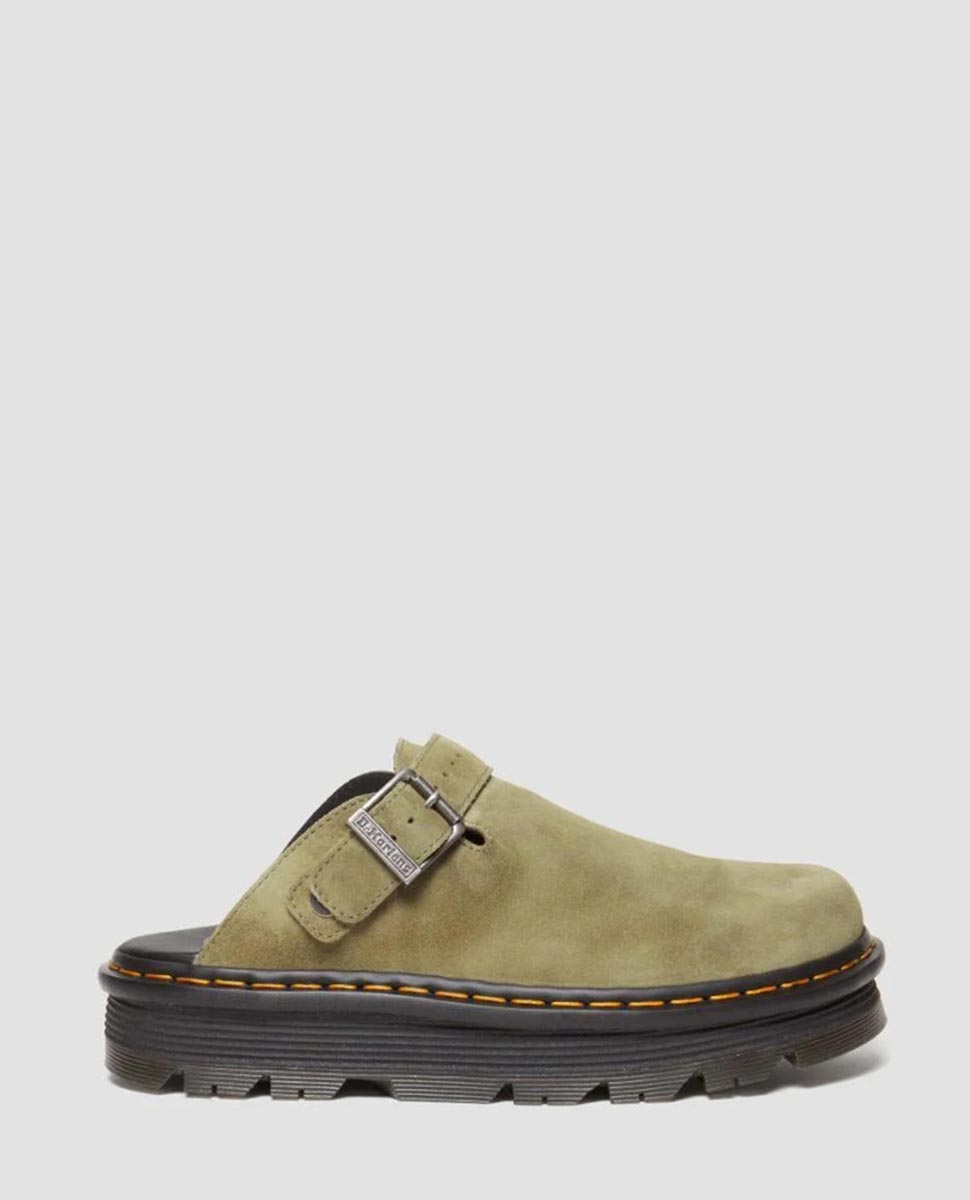 Zebzag Mule Muted Olive