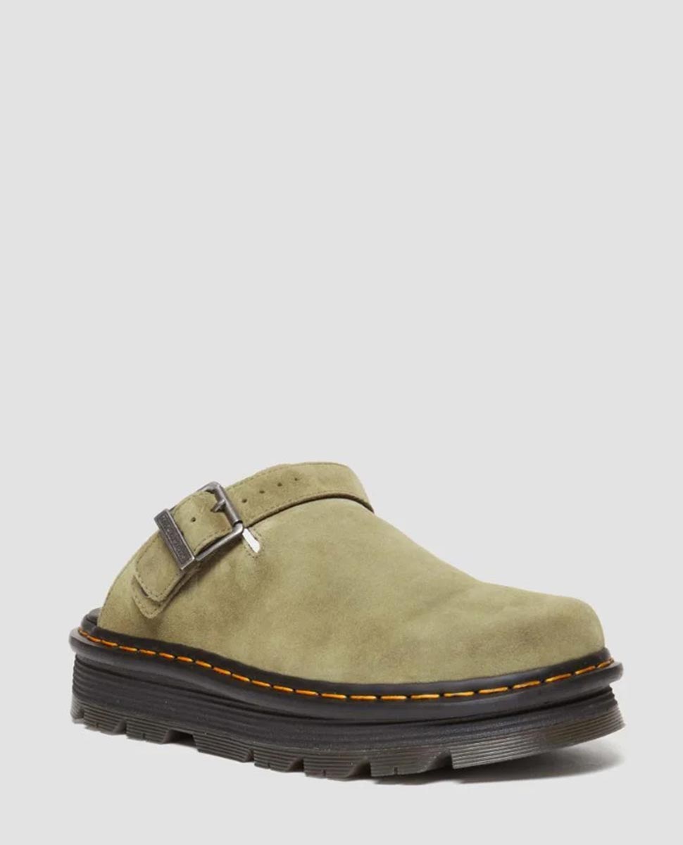 Zebzag Mule Muted Olive