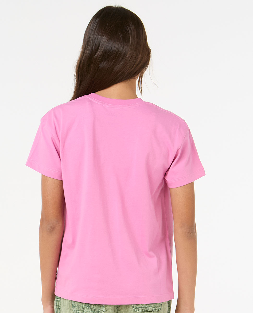 Surf Puff Relaxed Tee - Girls