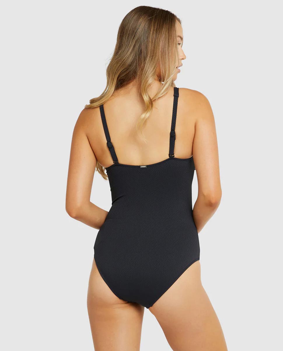 Rococco Ring Front One Piece Swimsuit