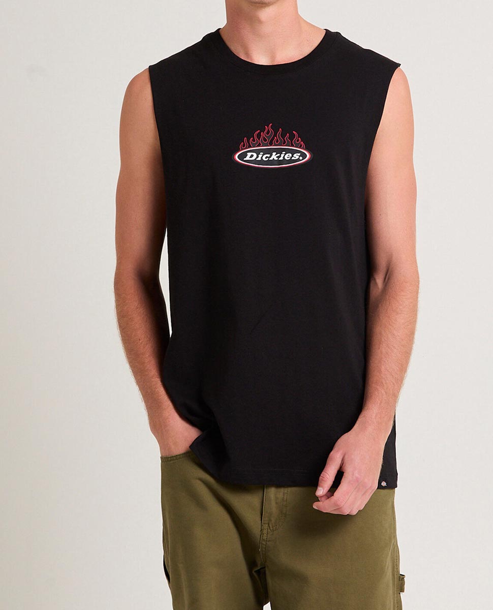 Fire Boy Muscle Tee