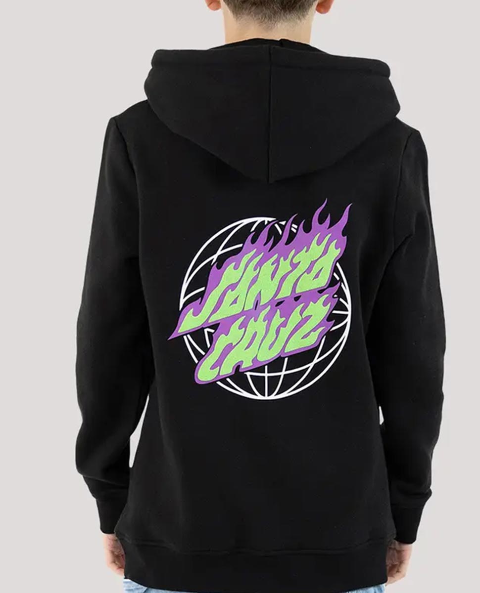 Global Flame Dot Hoodie