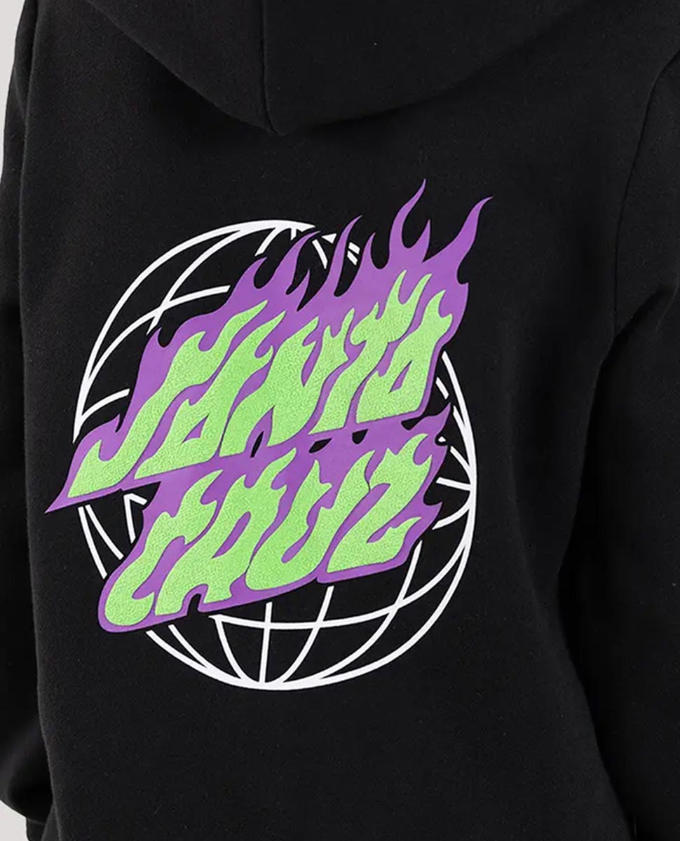 Global Flame Dot Hoody