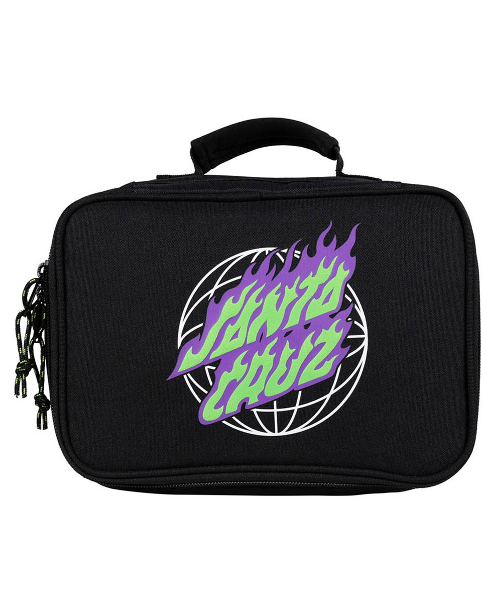 Global Flame Dot Lunch Box