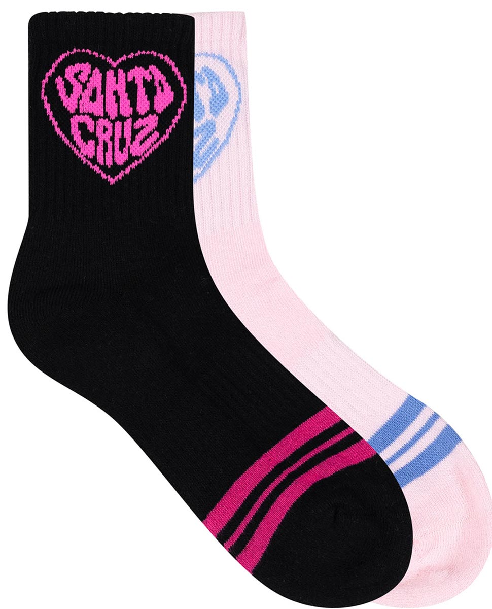 Balloon Heart Mid Sock