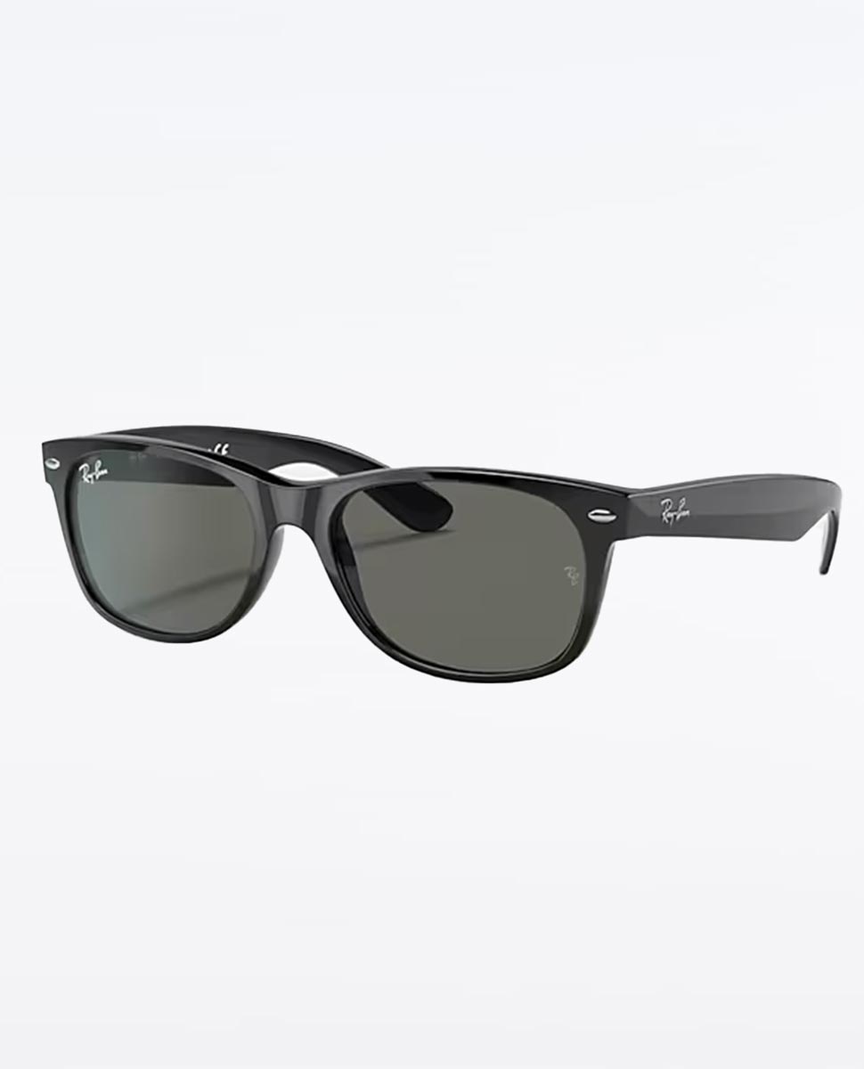 New Wayfarer Black Crystal Green