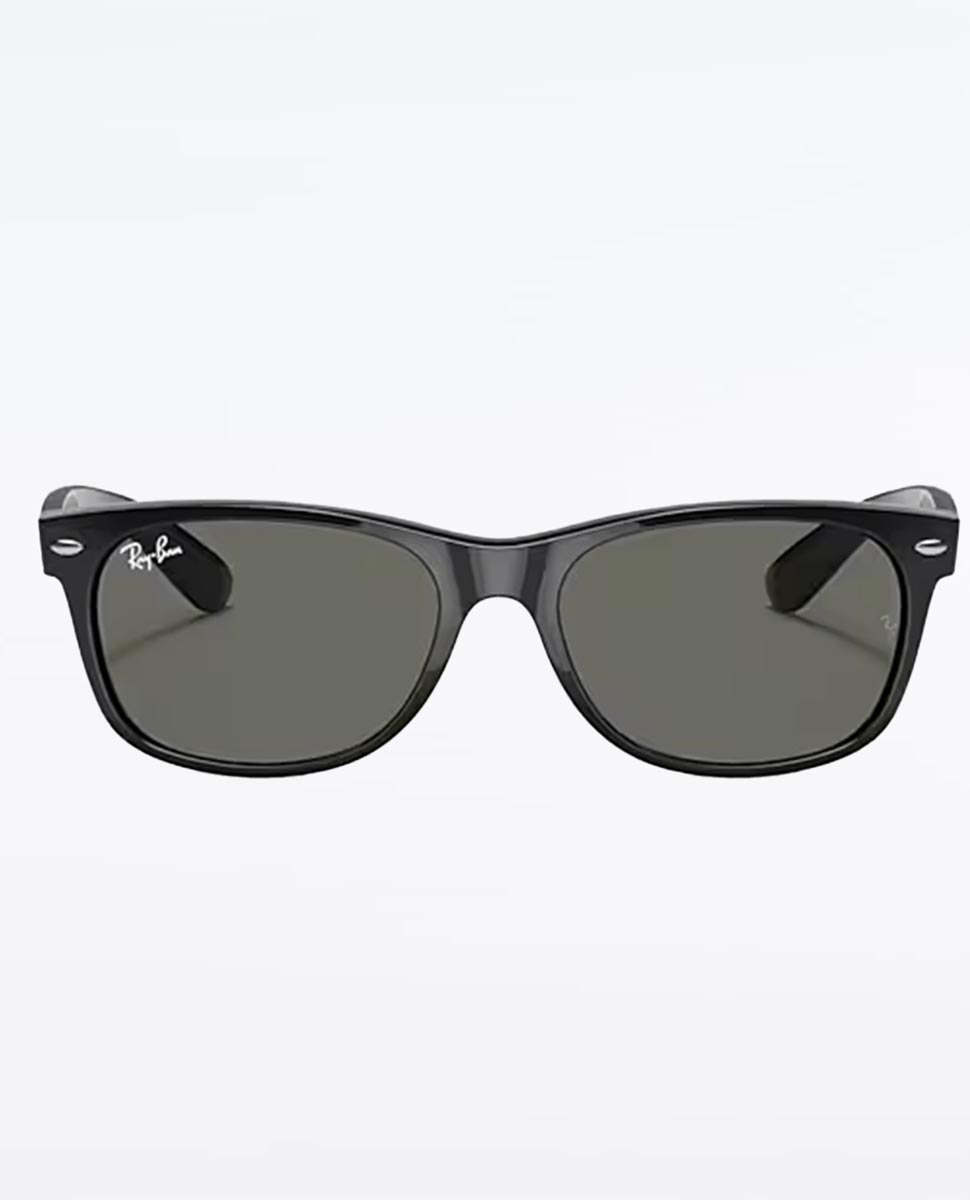 New Wayfarer Black Crystal Green