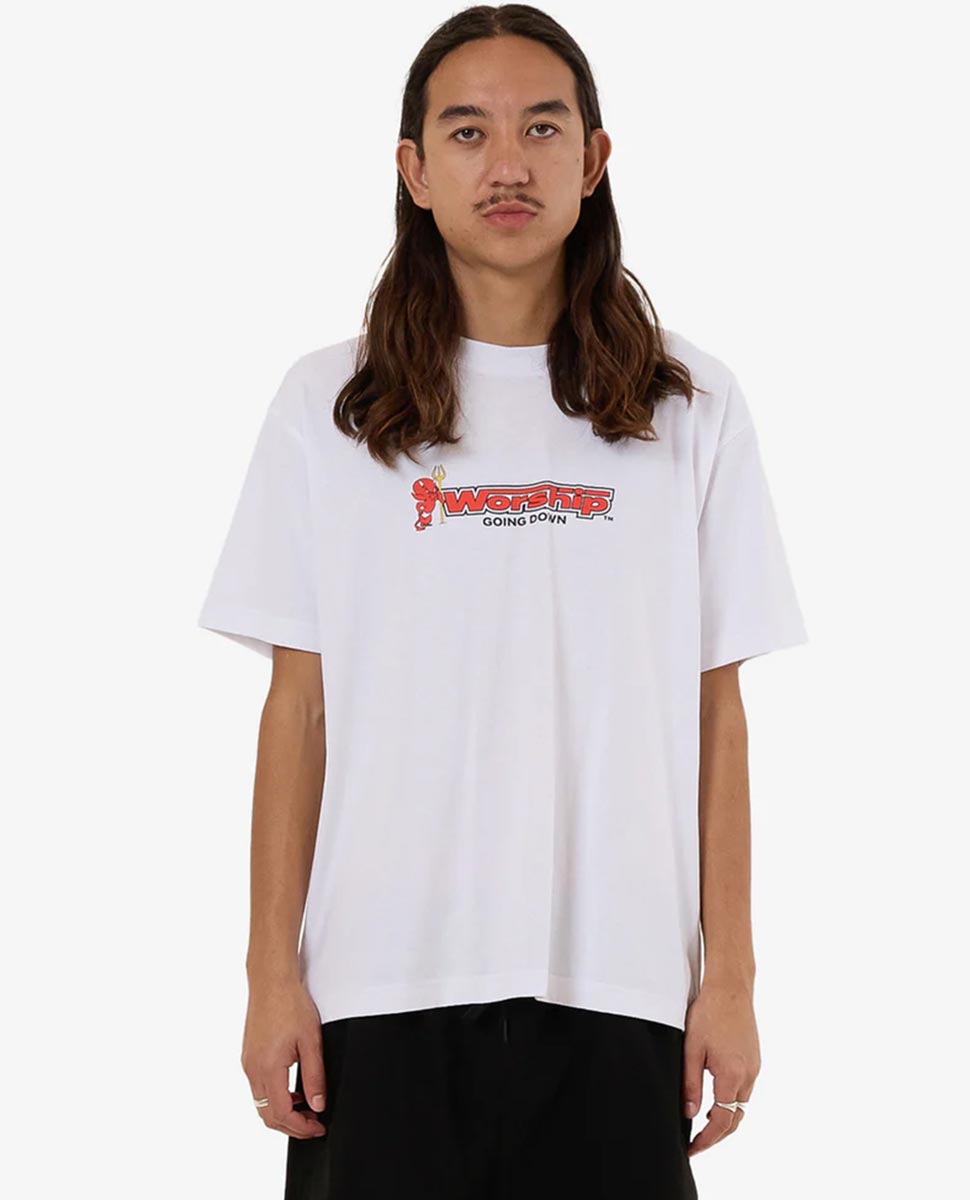 Basement Tee-White