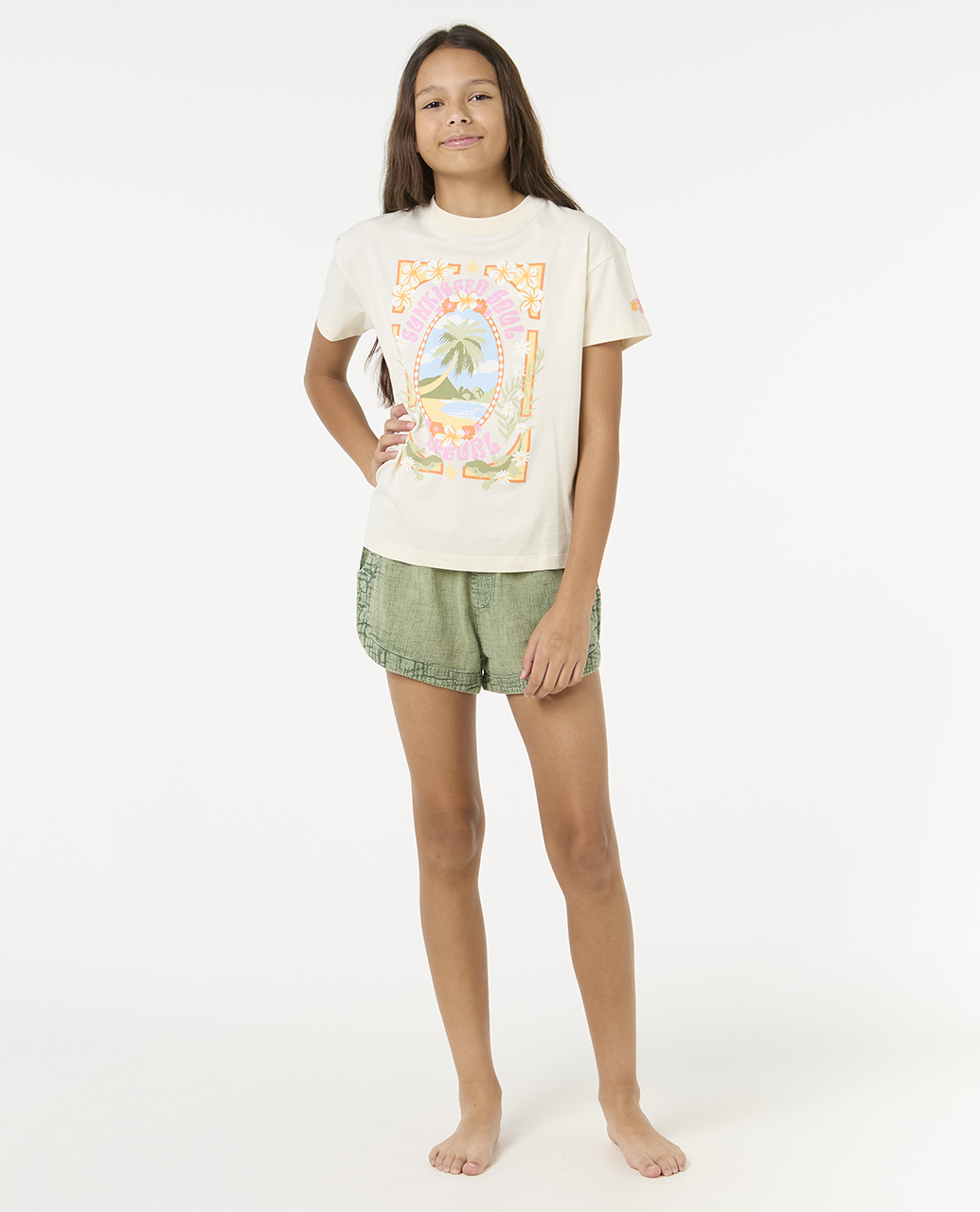 Island Bliss Art Tee - Girls