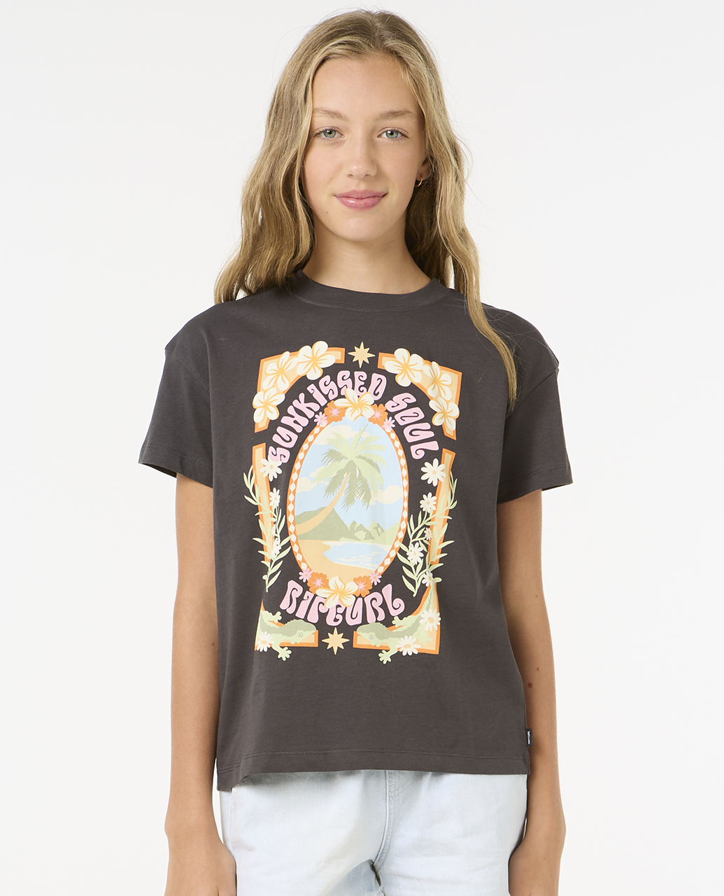 Island Bliss Art Tee - Girls