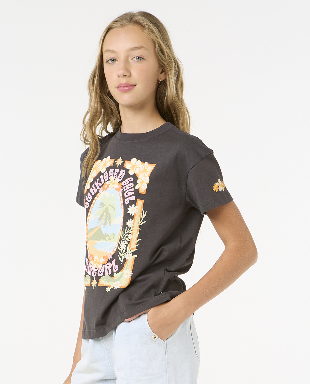 Island Bliss Art Tee - Girls