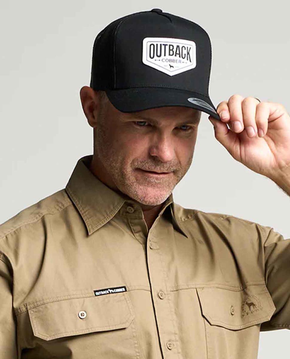 Outback Cobber Winton Cap Khaki