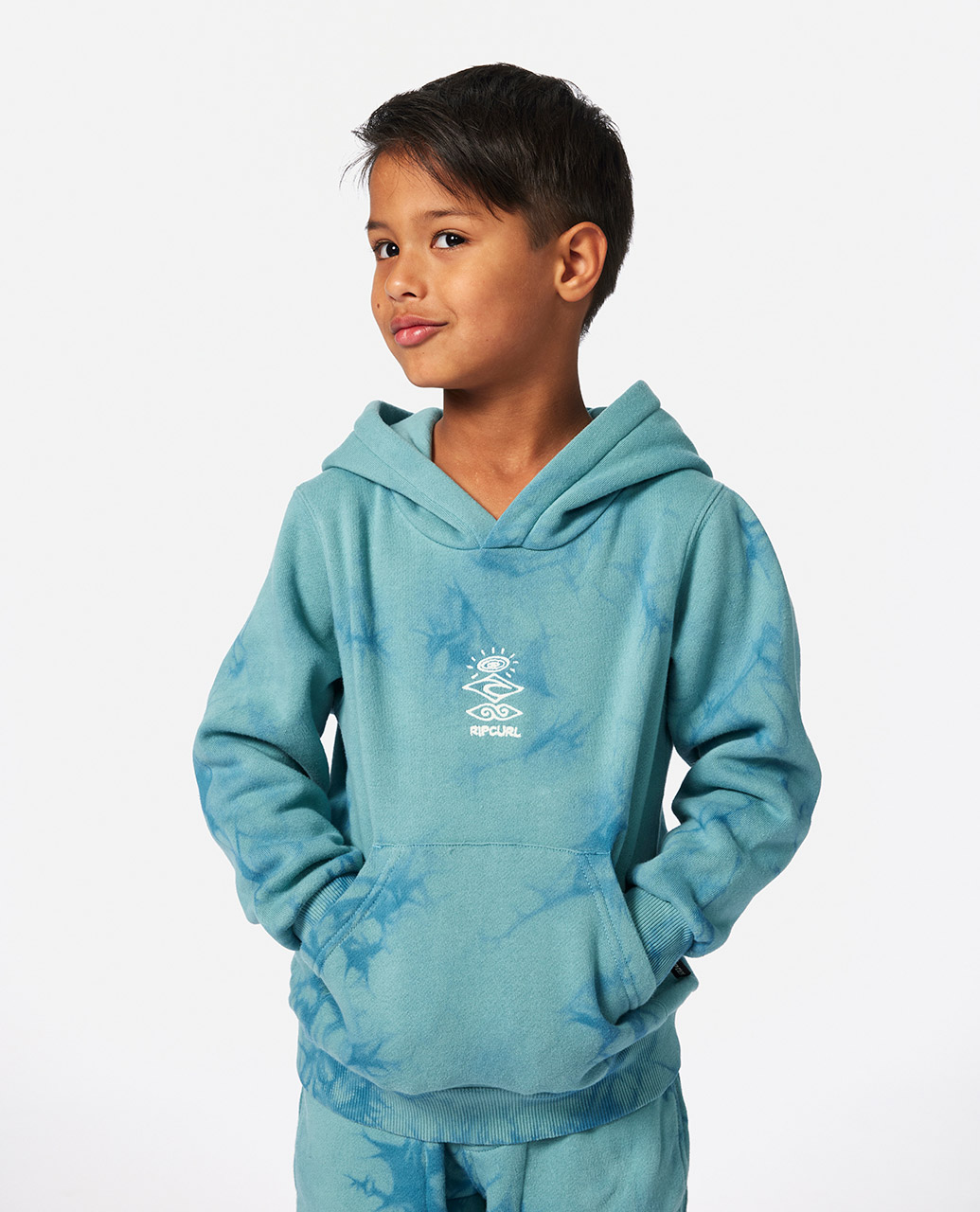 Grom Energy Tie Dye Hood -Boy