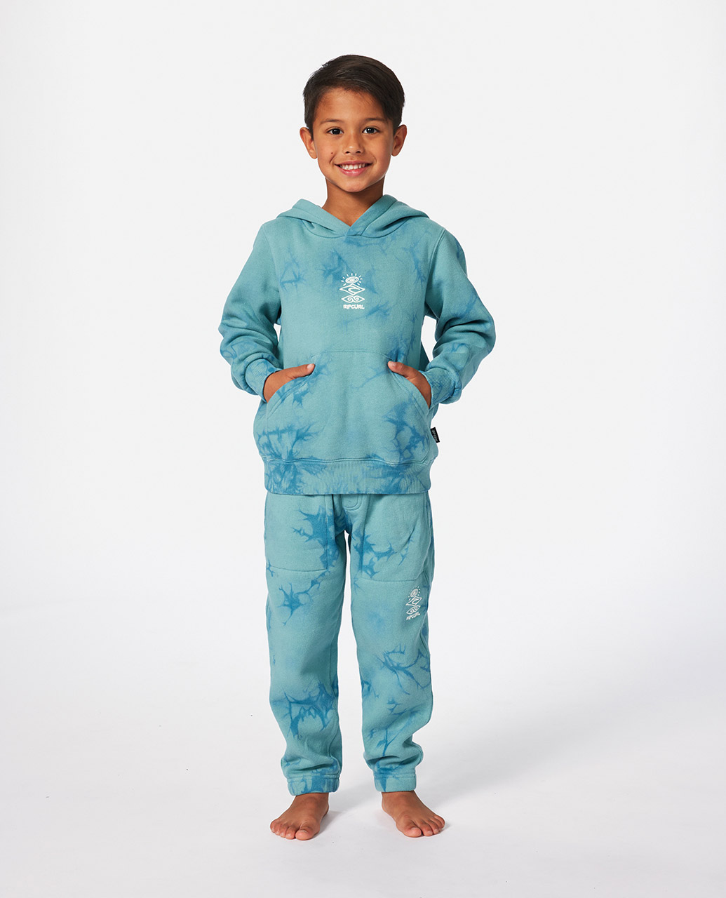 Grom Energy Tie Dye Hood -Boy