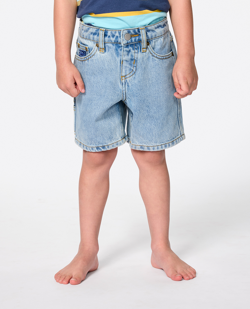 Hyped Up Denim Short - Toddlers