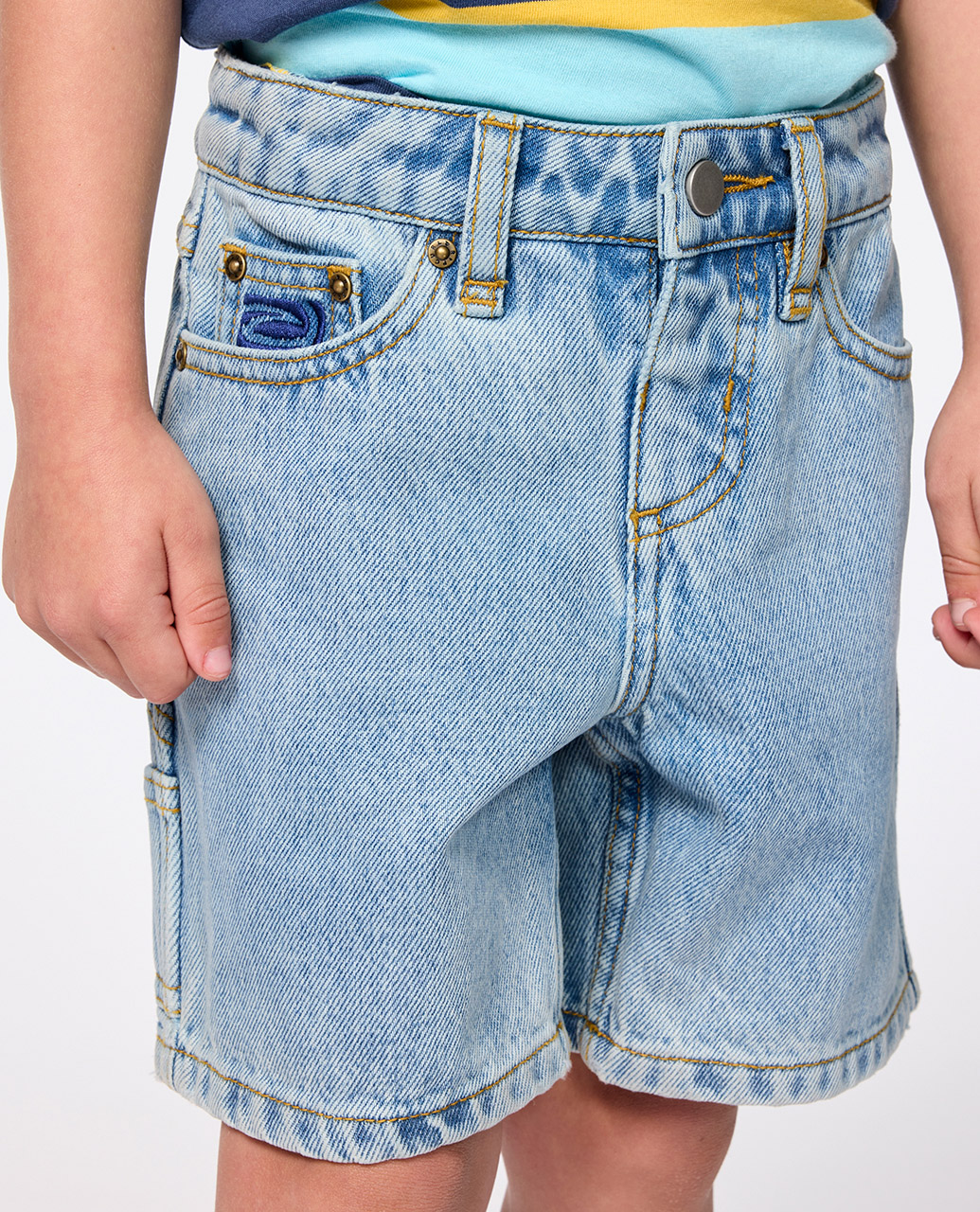 Hyped Up Denim Short - Toddlerdlers