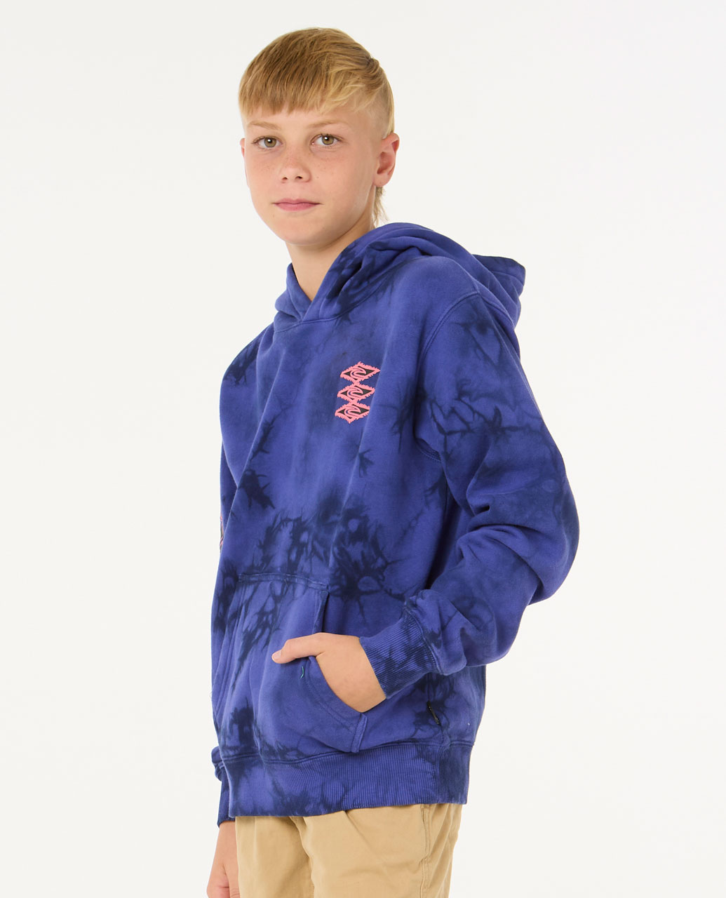 Raw Energy Tie Dye Hood - Boys