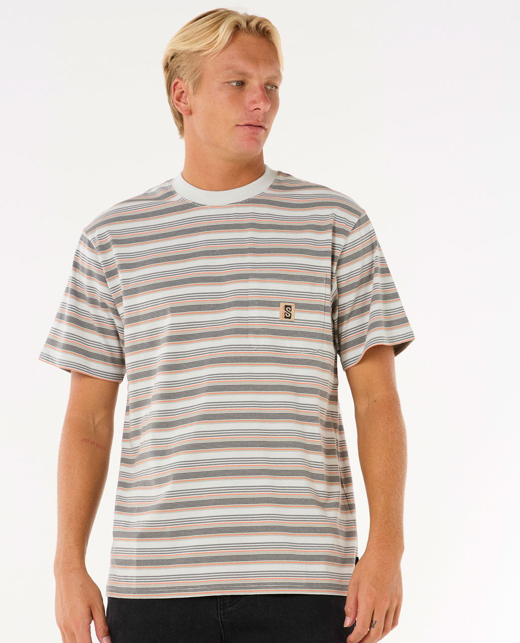 Search Stripe Tee