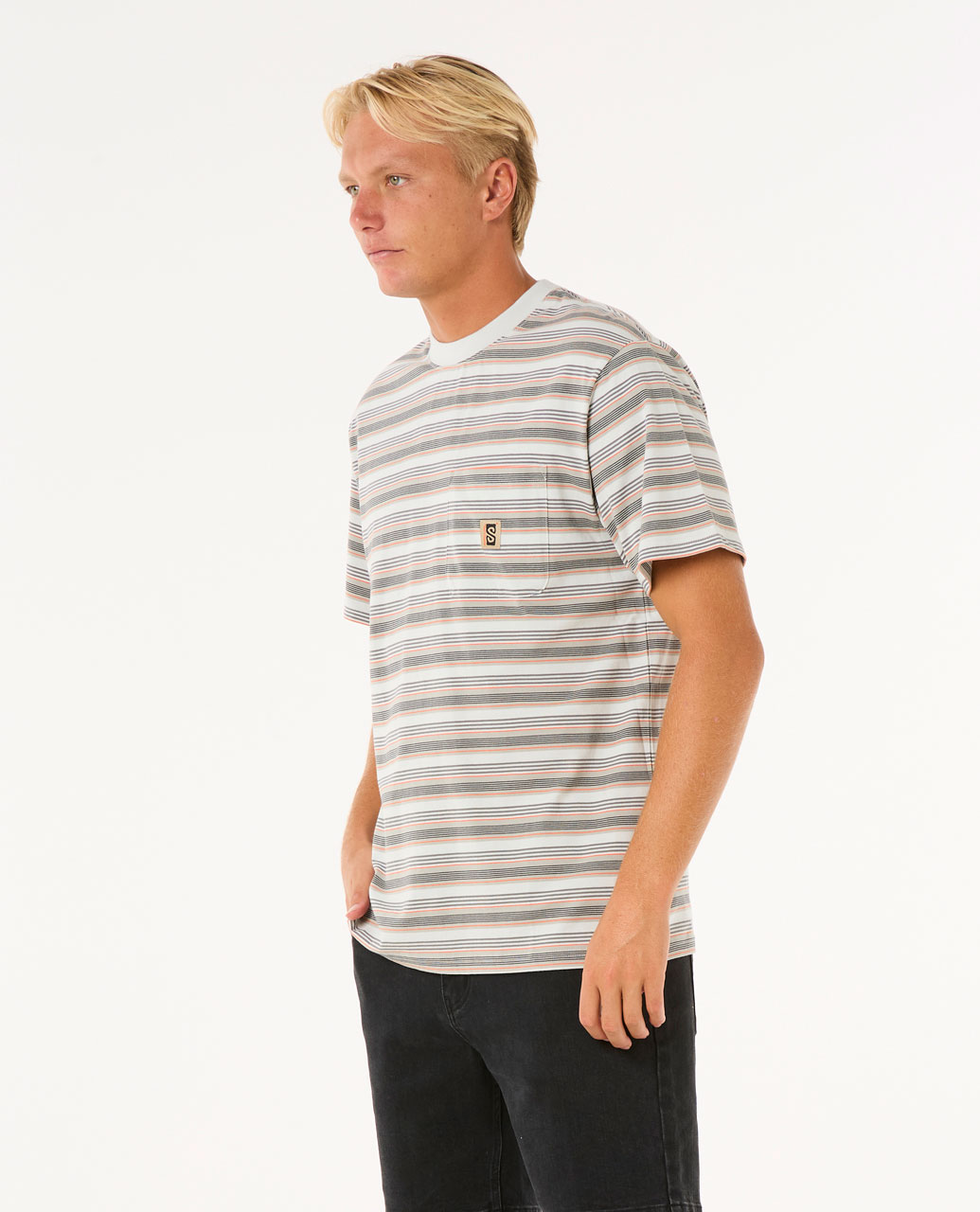 Search Stripe Tee