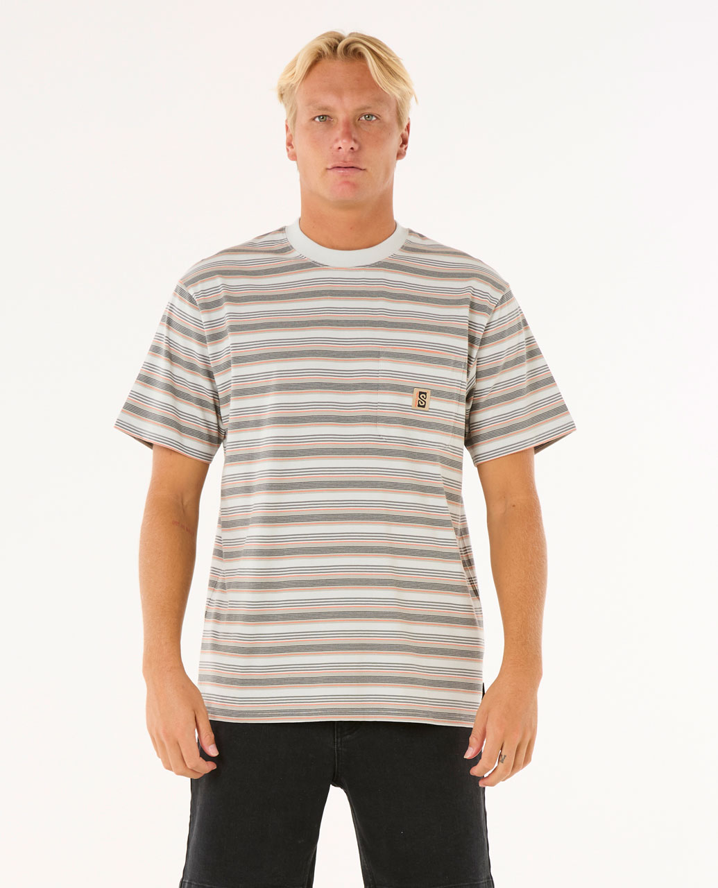 Search Stripe Tee