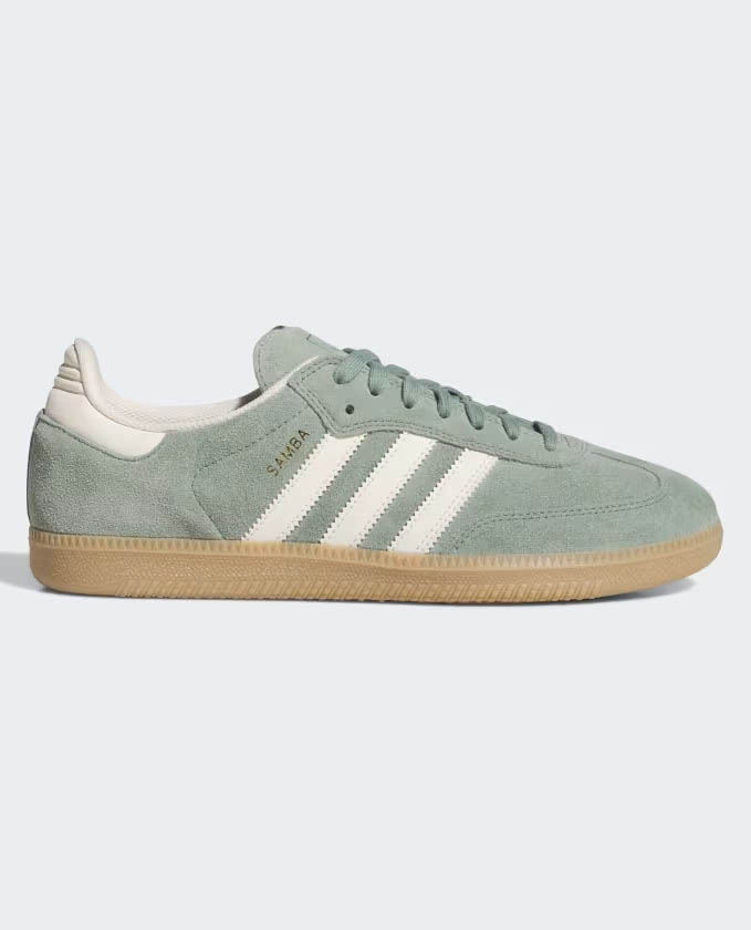 Adidas Samba Silver Green