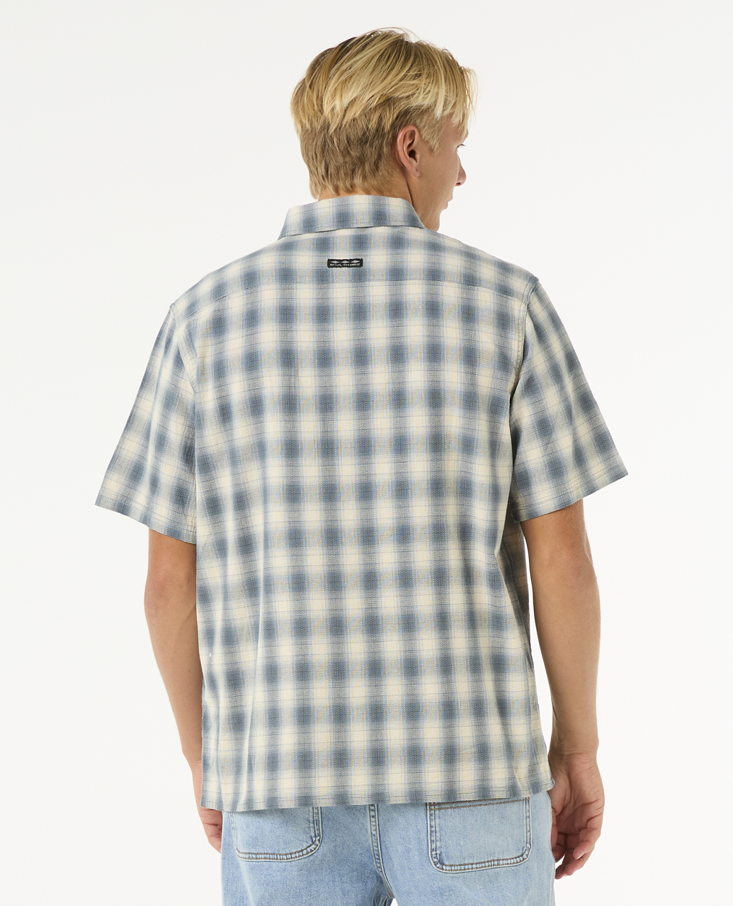 Raw Energy Short Sleeve Plaid Shirt