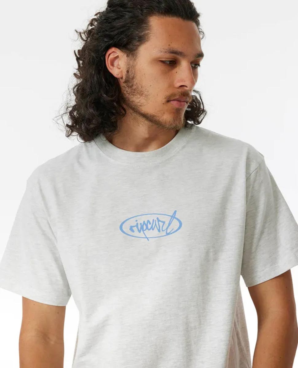 Script Oval Tee