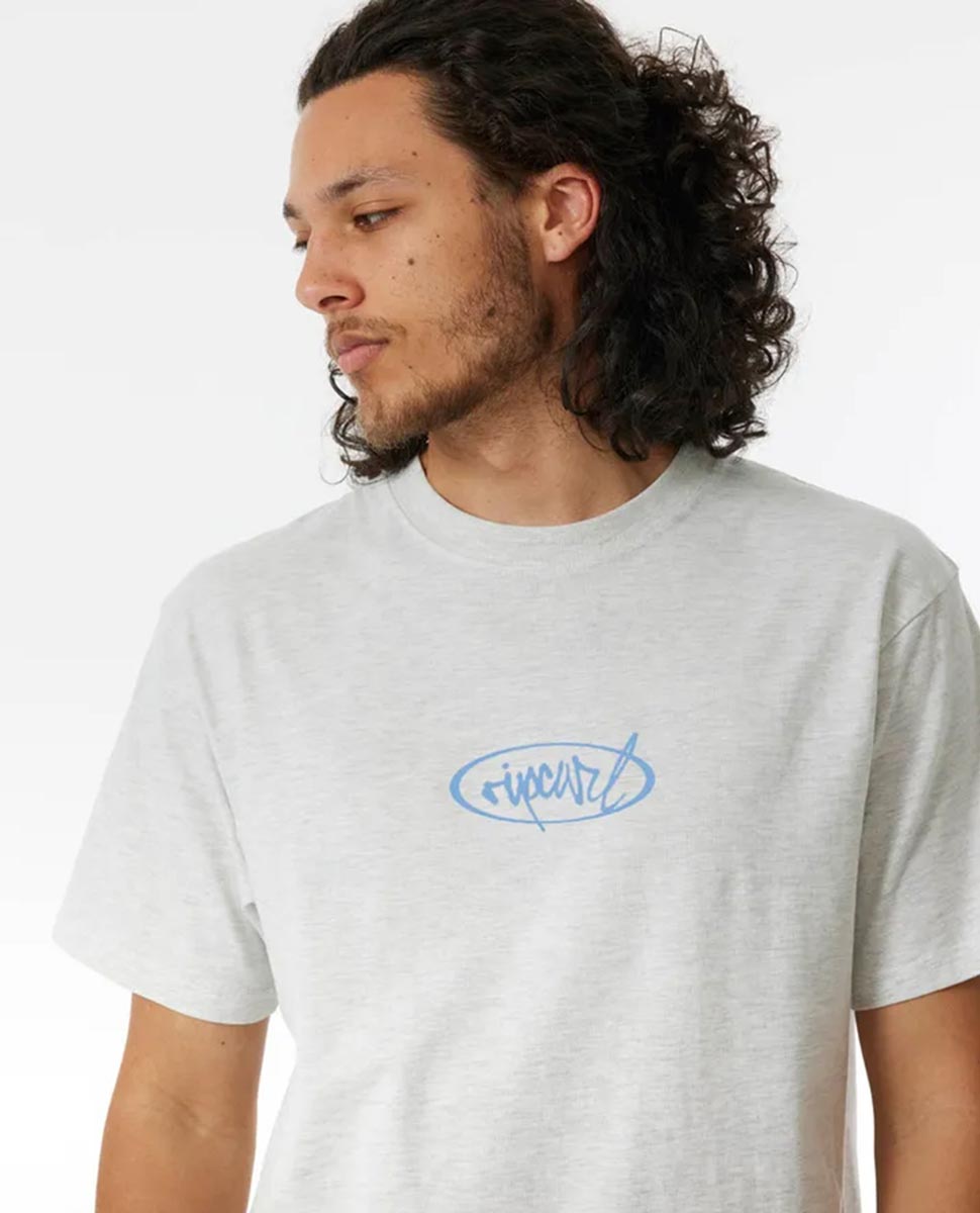 Script Oval Tee