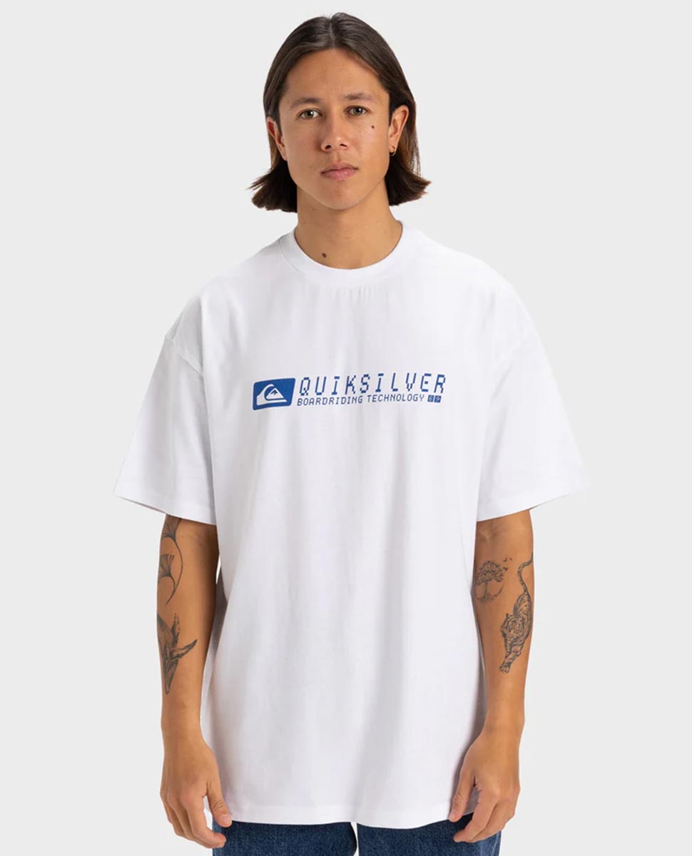 Analogue SS Tee-White