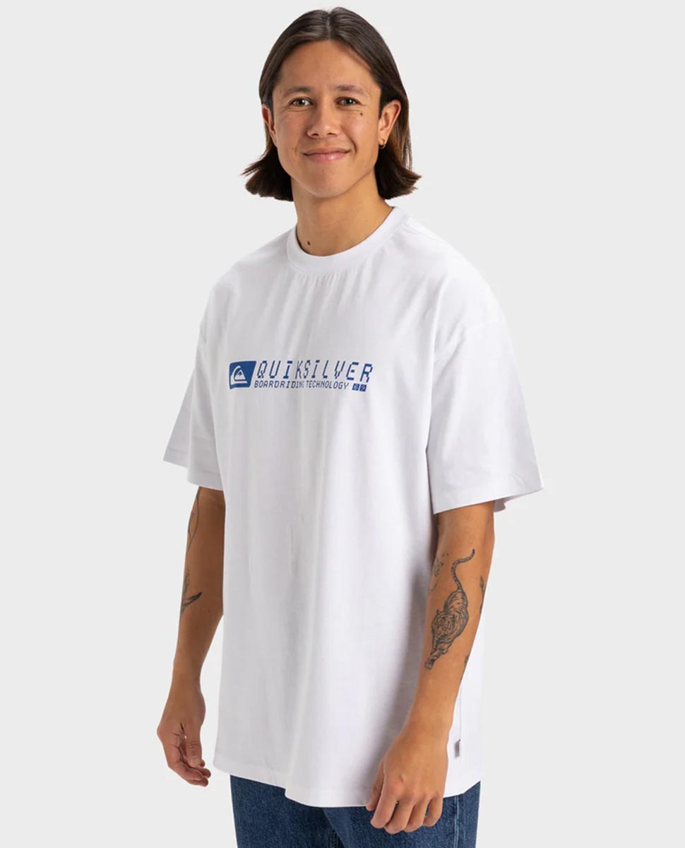 Analogue SS Tee-White