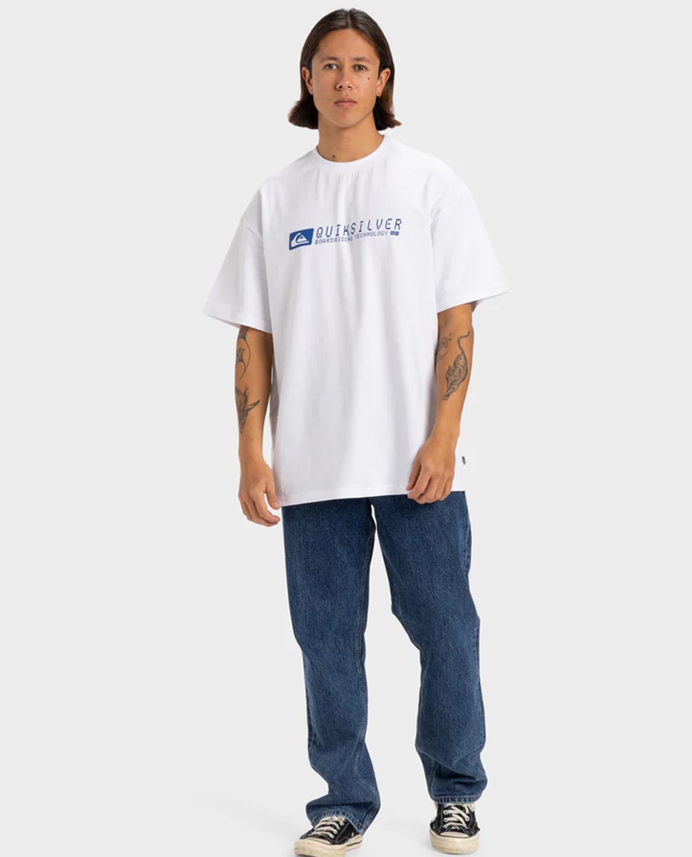 Analogue SS Tee-White