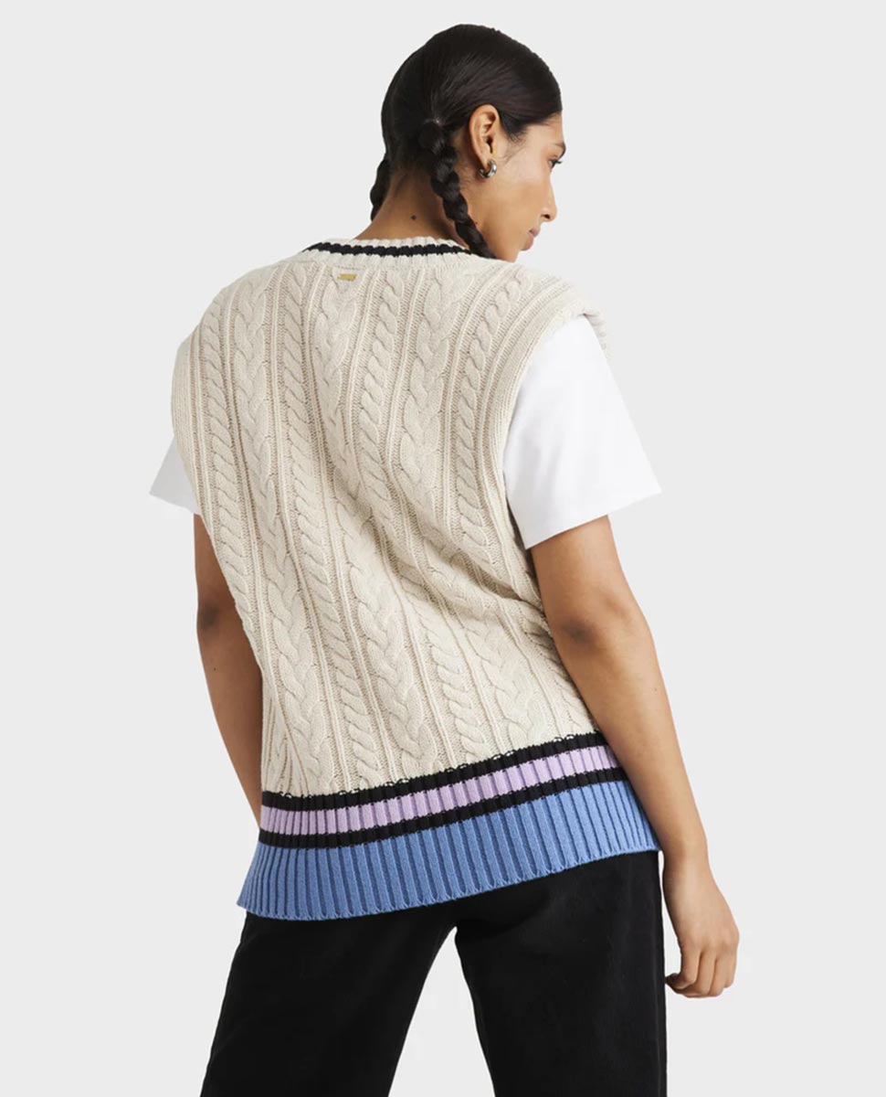 Weekend Cable Knit Vest