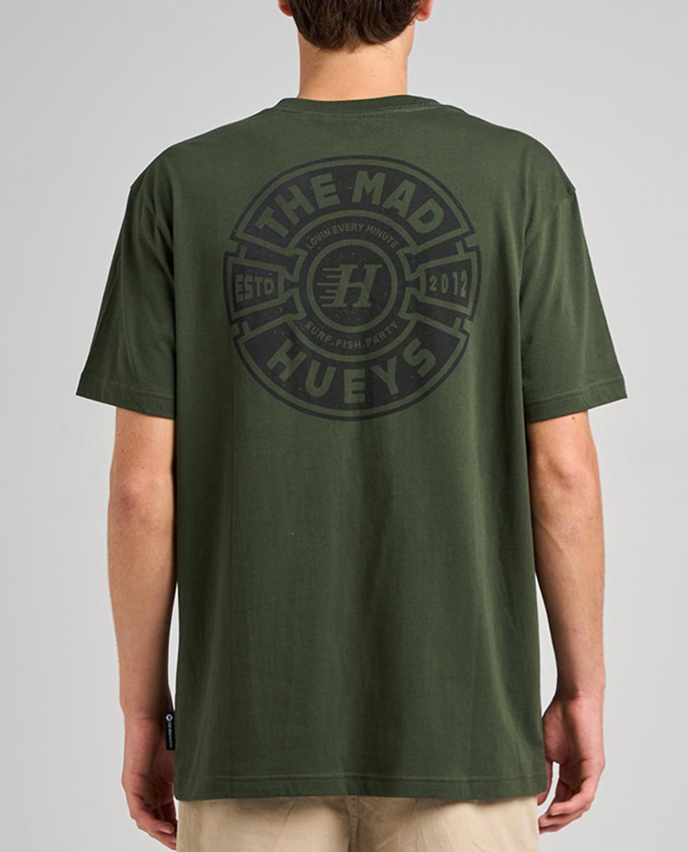 Mad Series Tee-Oil Green Tee