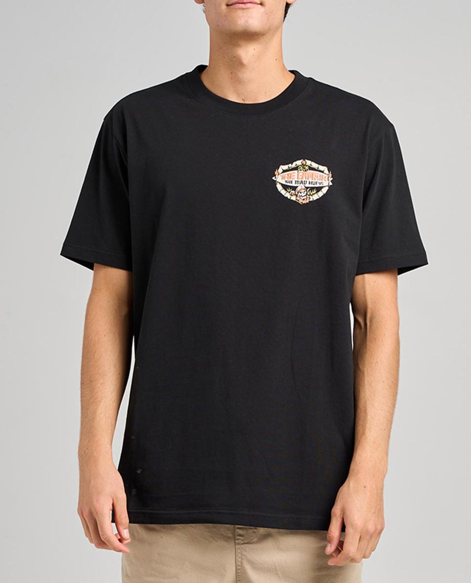 The Tiki Captain Tee-Black