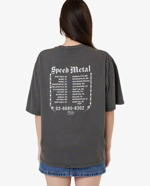 Speed Metal Oversized Tee - Merch